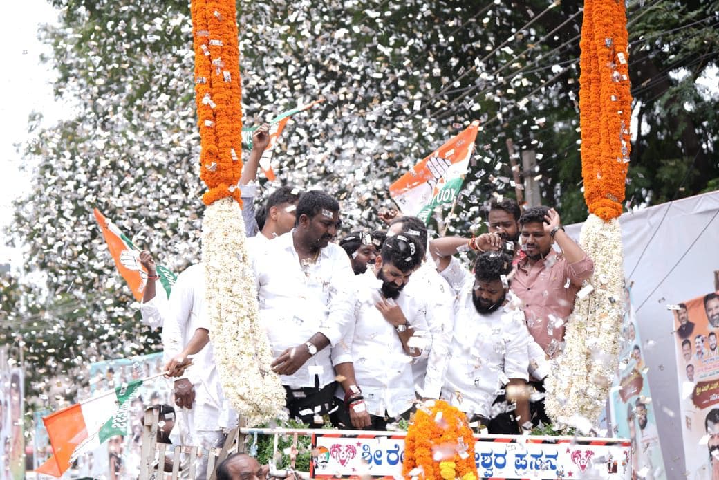 Welcoming State President Shri H S Manjunath Gowda in Bellary City Streets on 15 July 2025 — photo 3 of 4