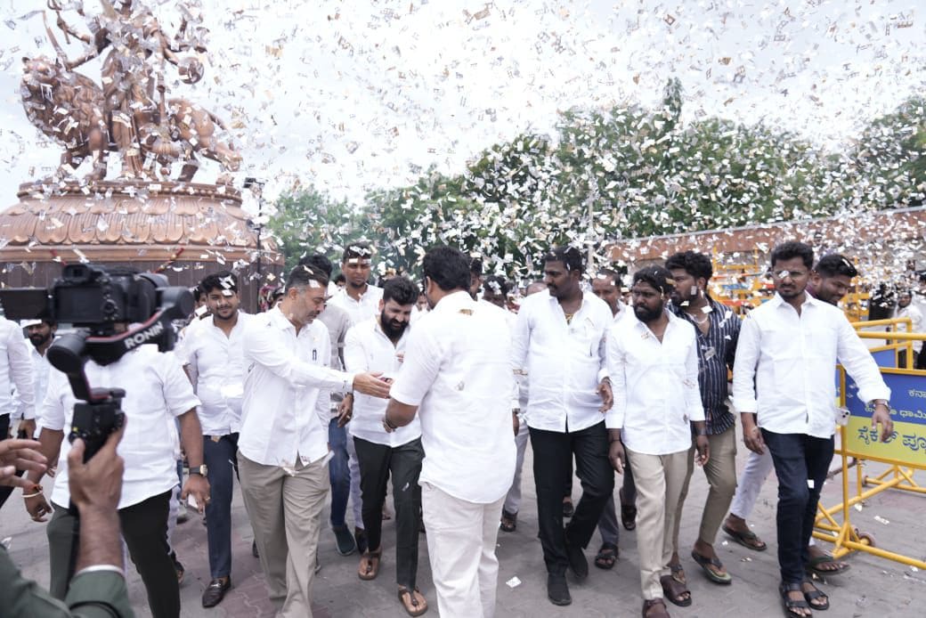 Welcoming State President Shri H S Manjunath Gowda in Bellary City Streets on 15 July 2025 — photo 4 of 4