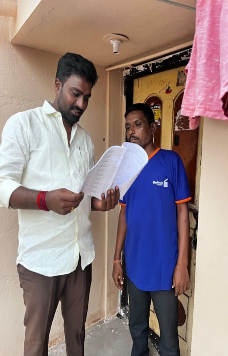 Voter List Verification — Booth No. 32, Ballari City in Booth No. 32, Ballari City Assembly on 12 September 2025 — photo 3 of 5