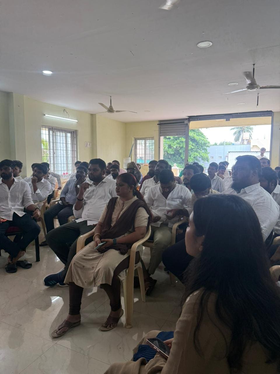 District Executive Meeting (October) — Organisation action by Ballari Youth Congress in Ballari on 29 October 2025